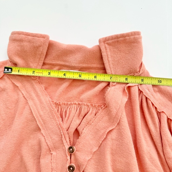 We The Free Darren Oversize Crop Top in Savannah Red - Picture 14 of 16